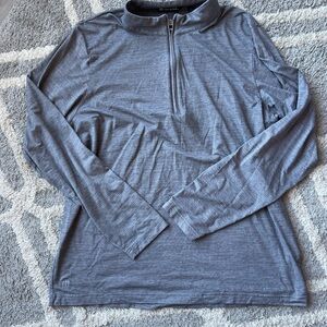 Travis Mathew Gray Lightweight Pullover Jacket